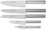 Набір із 5 кухонних ножів і підставки Gerlach Ambiente Magnetic (5901035505995), фото 2