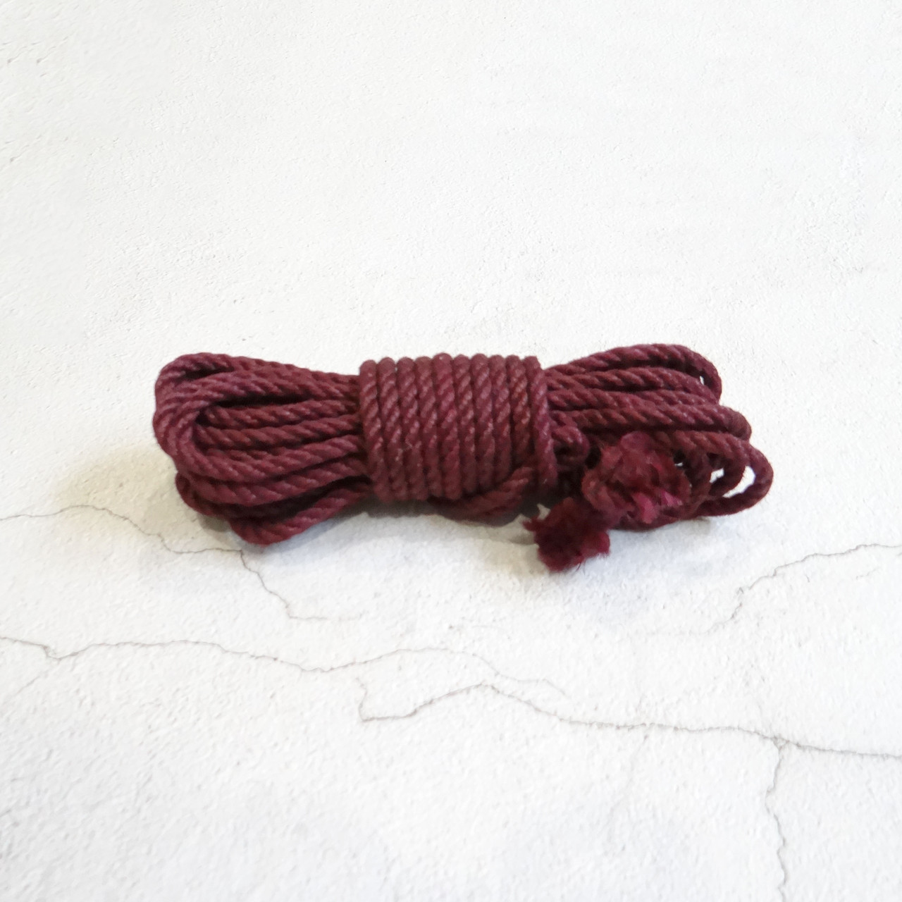 Мотузка для шибарі, фіолетова 6 мм/8 м, джут, фото 1