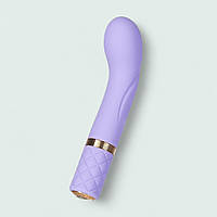 Вибратор для точки G с камнем Сваровски + повязка и игра Pillow Talk - Special Edition Sassy (19.8*3.8см)