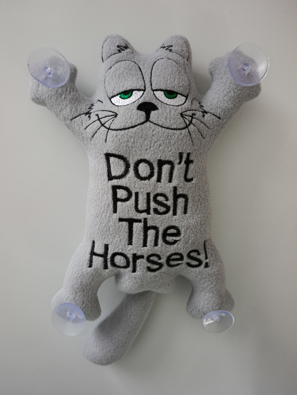 Іграшка кіт Саймон або Гарфілд на скло автомобіля 26см, фото 1