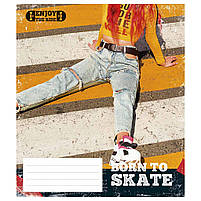 Зошит Школярик Enjoy the ride 48 аркушів клітинка (048-3317K), фото 5