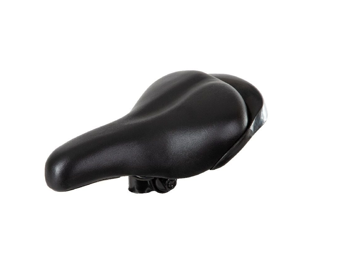 Сідло CLM-1618201 для дитячого велосипеда 215х140мм чорний, фото 1