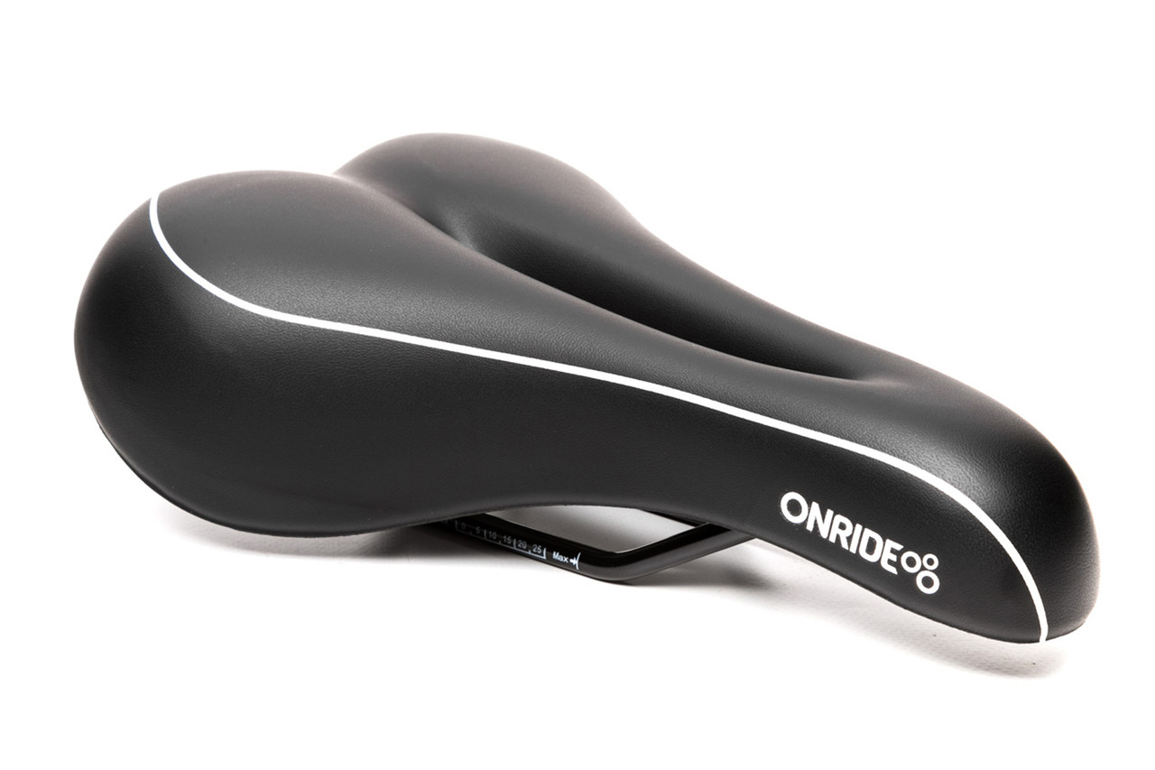 Сідло ONRIDE ForBut Gel 246x169мм сталеві рамки жіноче чорний, фото 1