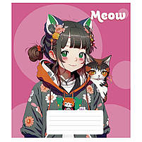 Зошит Школярик Kawaii 48 аркушів клітинка (048-3302K), фото 4