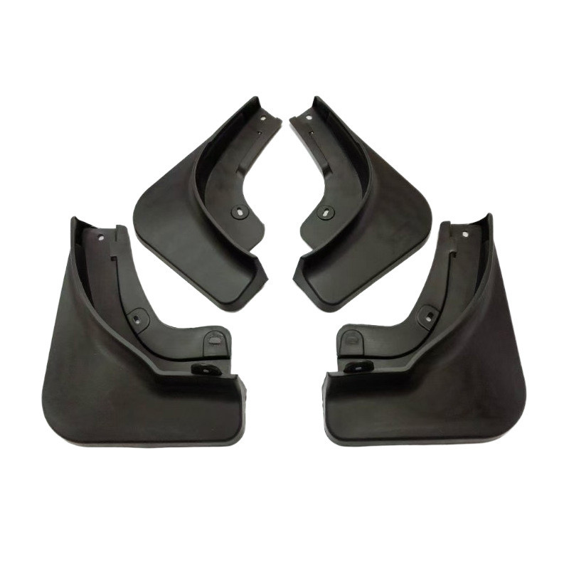 Бризковики Lesko на авто Tesla model Y 2021+ захищають кузов від бруду пилу каменів 4 шт 10 шт., фото 1