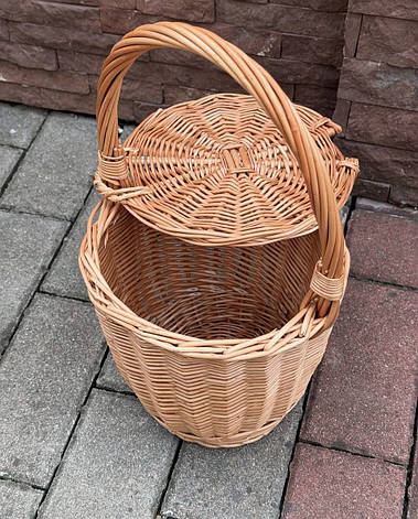 Плетена сумочка із лози, фото 2