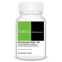 DaVinci Labs Pycnogenol / Пікногенол здоров'я мозку, судин і шкіри 50 мг 60 капсул