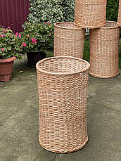 Кругла корзина із лози 60см, фото 4