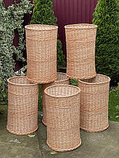 Кругла корзина із лози 60см, фото 5