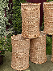 Кругла корзина із лози 60см, фото 3