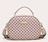 Жіноча класична сумка крос-боді на ремінці розмір  21х15х8,5 см цвета, фото 2