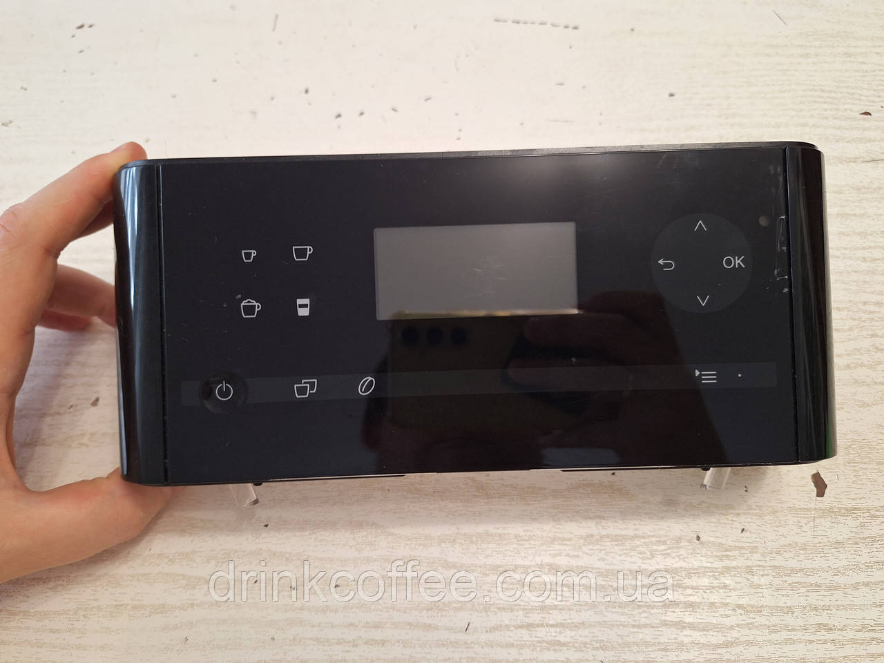 Лицьова плата Модуль керування для кавомашини Miele CM6100 б/у Bedieneinheit 8710 Grau/EF501, фото 1