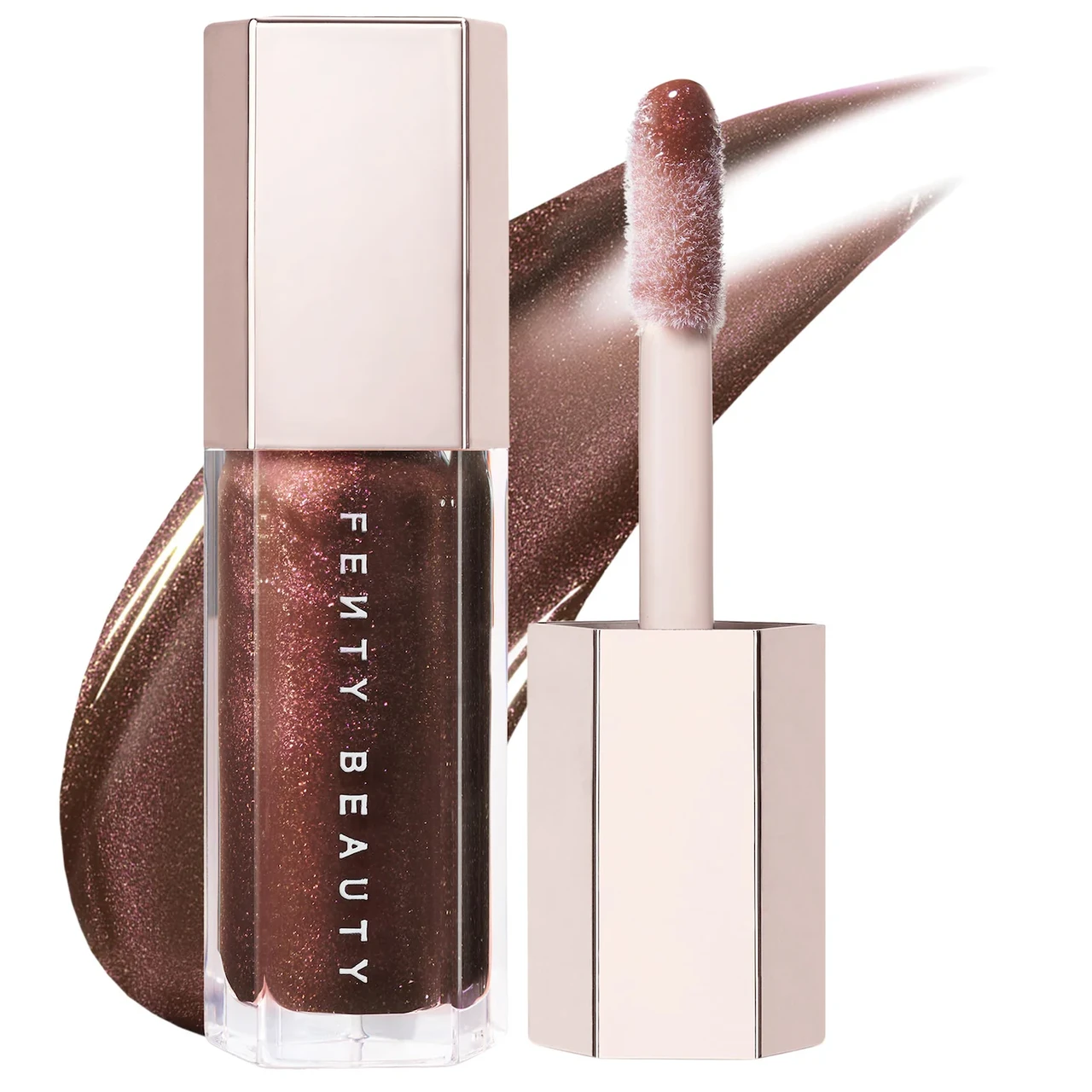 Блиск для губ Fenty Beauty Gloss Bomb Universal Lip Luminizer у відтінку Hot Chocolit, фото 1