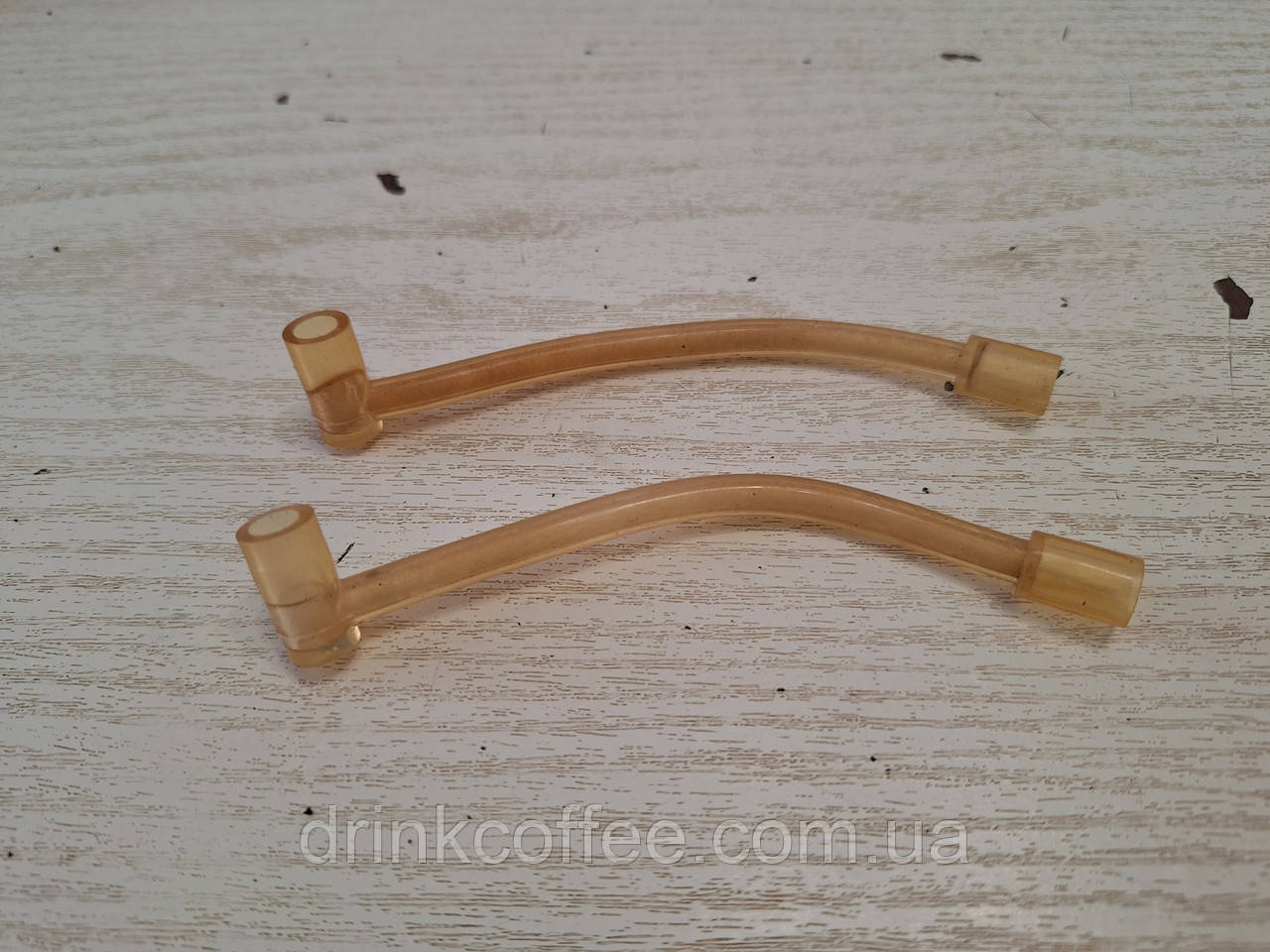 Силіконова трубка з поворотом 90 градусів 2 шт. для кавомашини Miele CM6100 б/у, фото 1