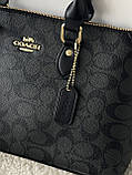 Сумка жіноча COACH Crossbody чорний, фото 4