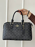 Сумка жіноча COACH Crossbody чорний, фото 7