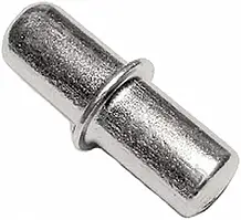 Тримач для полиць DC металевий 5х16 мм 50 шт. Обмежувач меблевих дверей