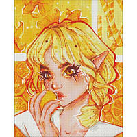 Набор для творчества Идейка Алмазная мозаика Апельсиновое увлечение AMO7607 40х50 см picnic