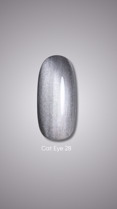 Dark gel polish Cat Eye 28, 10 ml, фото 1