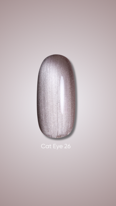 Dark gel polish Cat Eye 26, 10 ml, фото 1