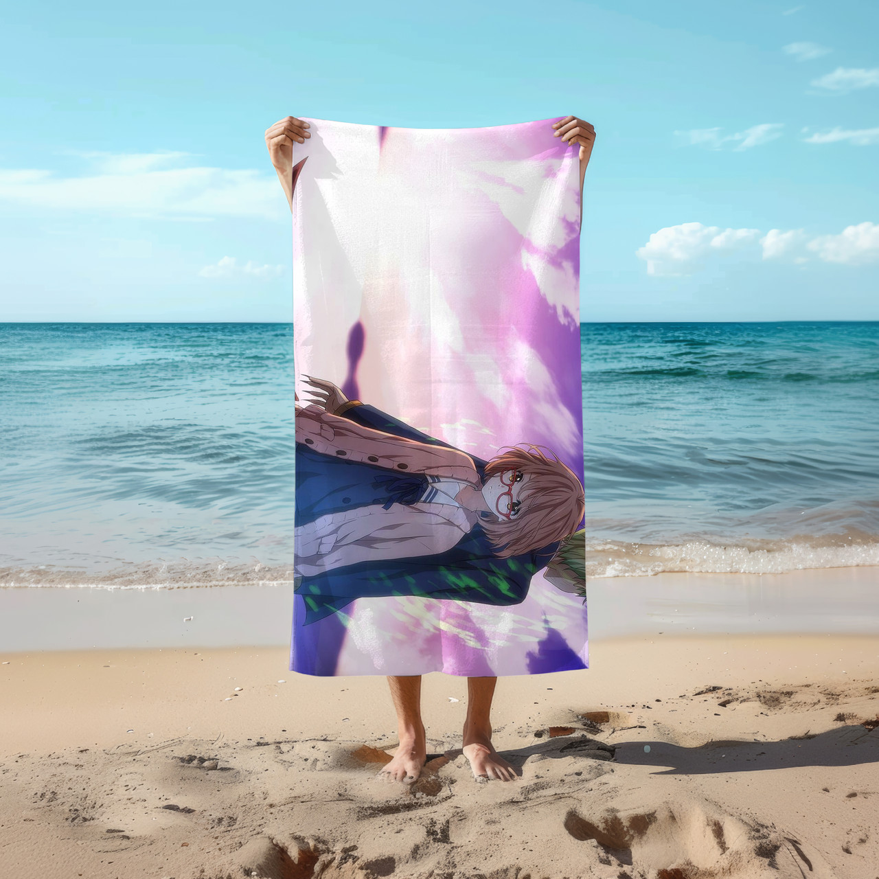 Аніме рушник За межею 78 на 140 см, код 141