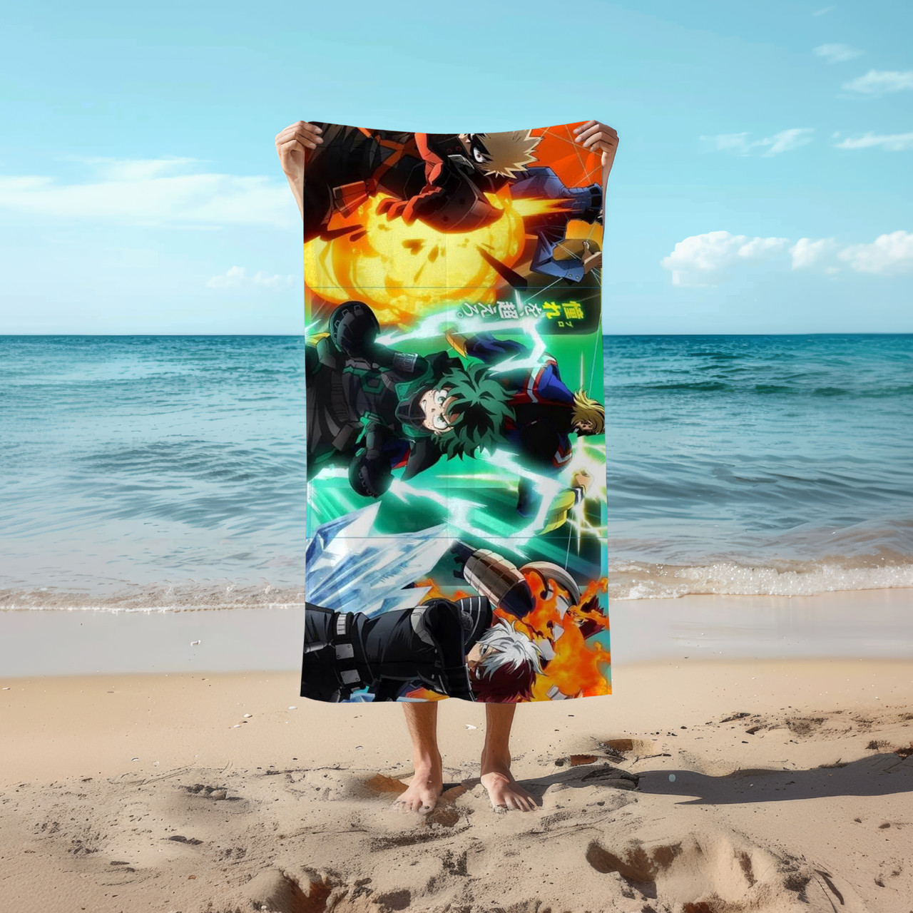 Аніме рушник Моя геройська академія 78 на 140 см, код 191