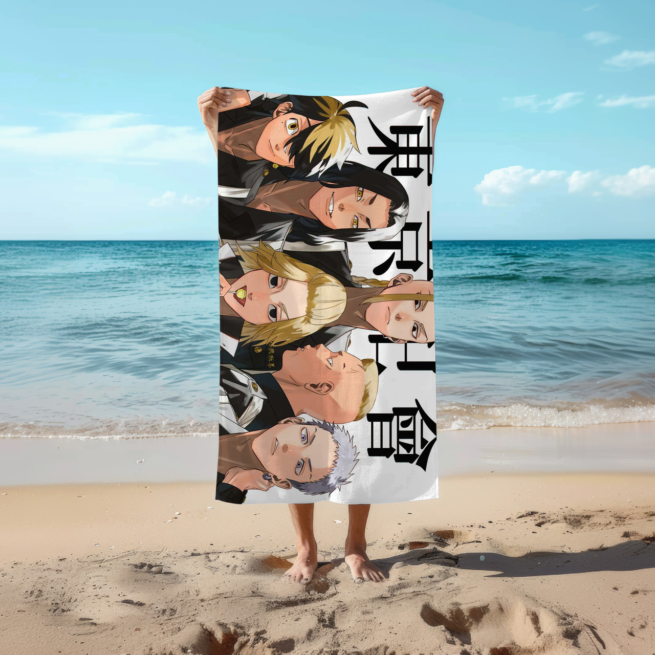 Аніме рушник Токійські месники 78 на 140 см, код 250