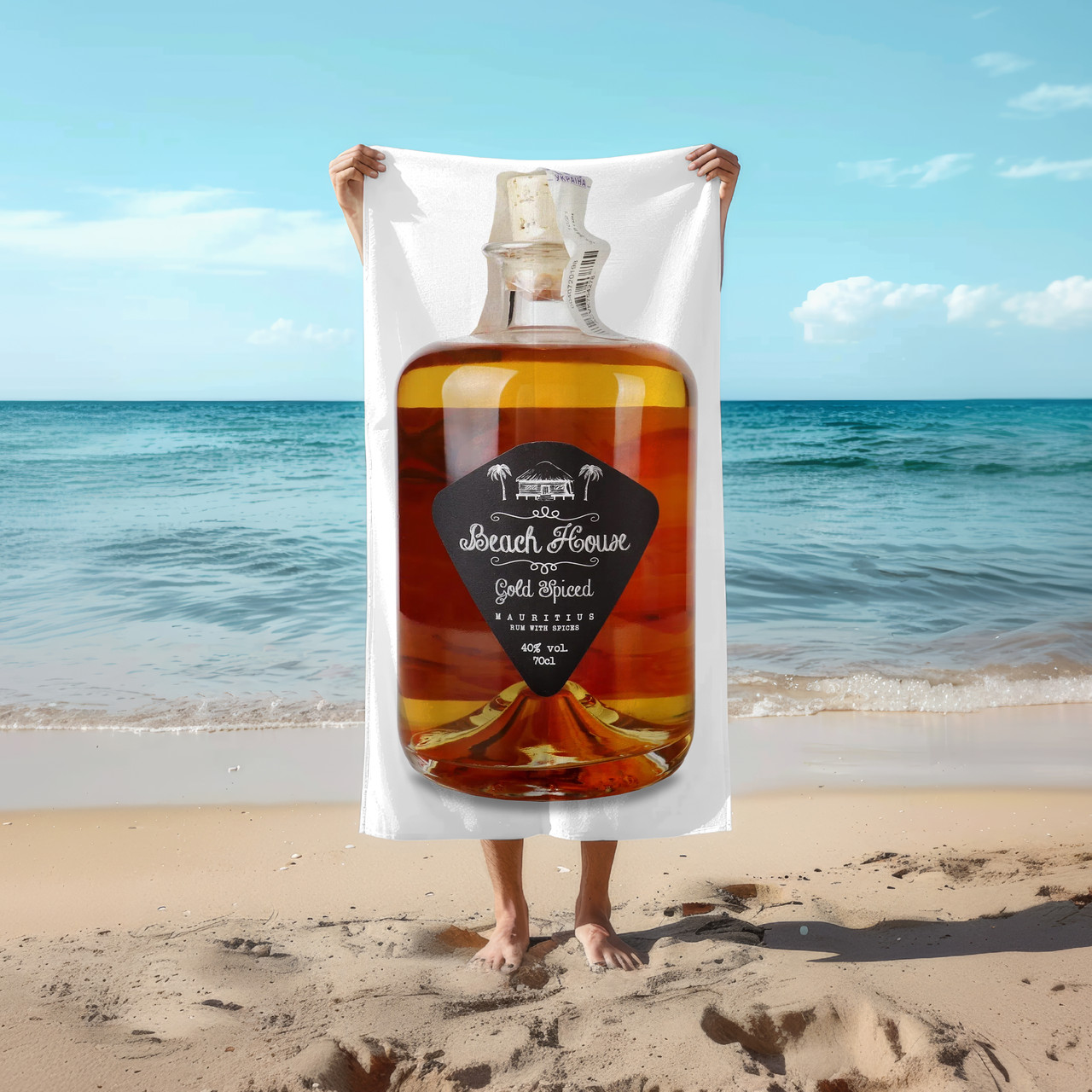 Рушник 78*140 см Ром Beach House Gold Spiced Mauritius, 0,7л