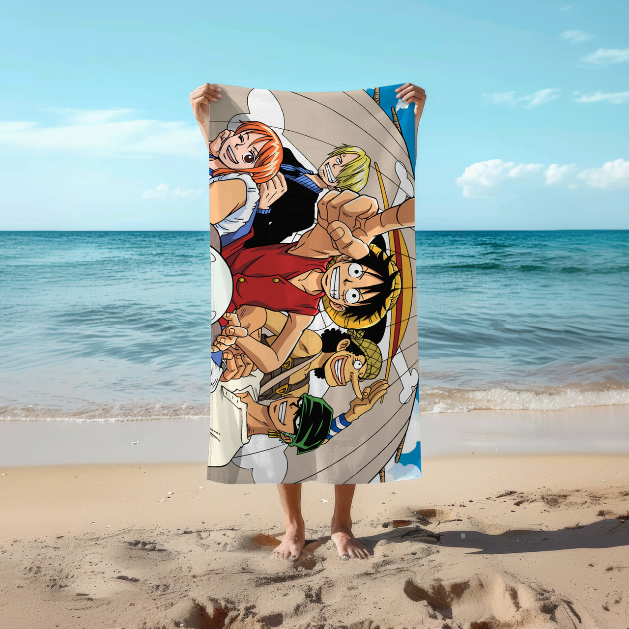 Аніме рушник Ван-Піс 78 на 140 см, код 66