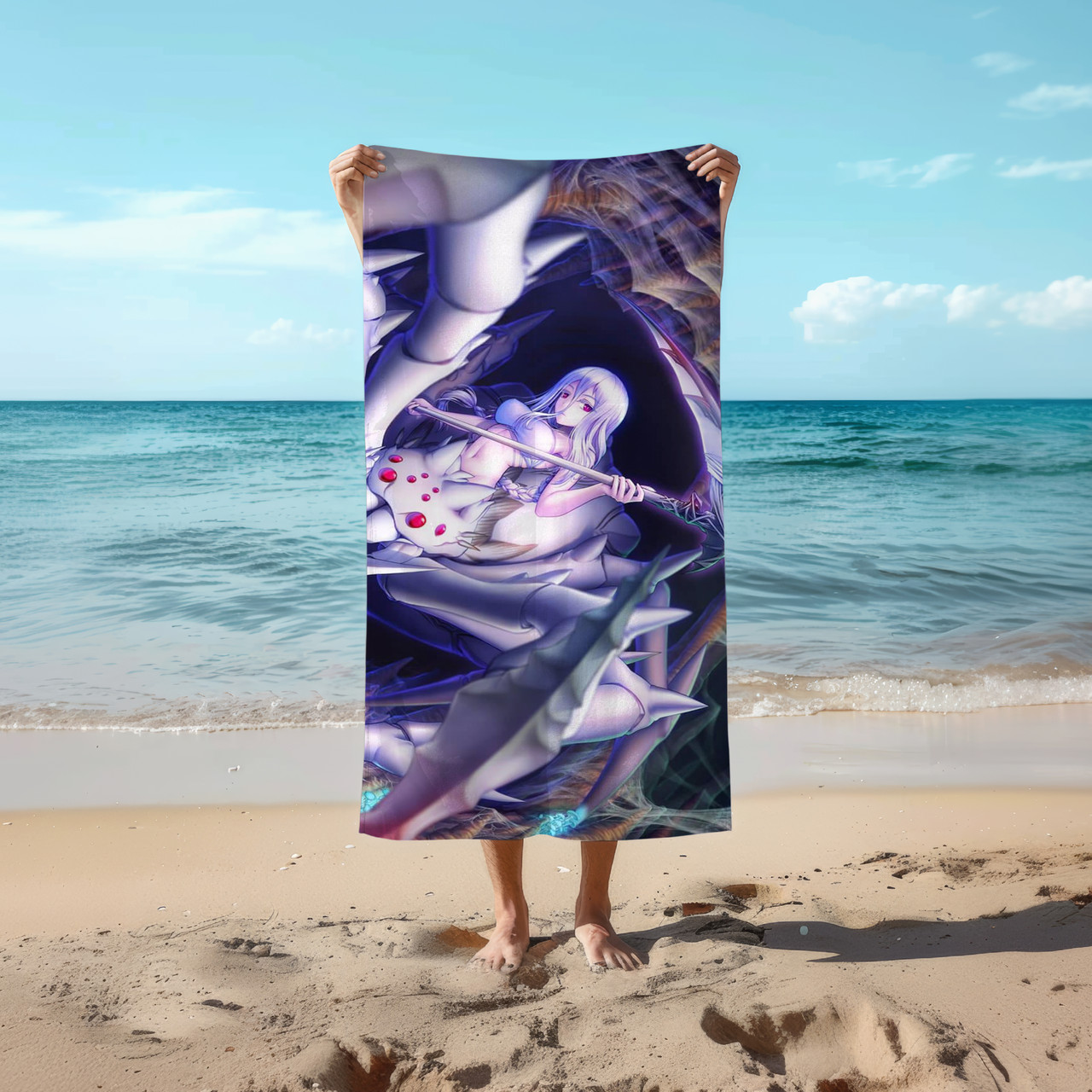 Аніме рушник Та я павук, і що ж? 78 на 140 см, код 102