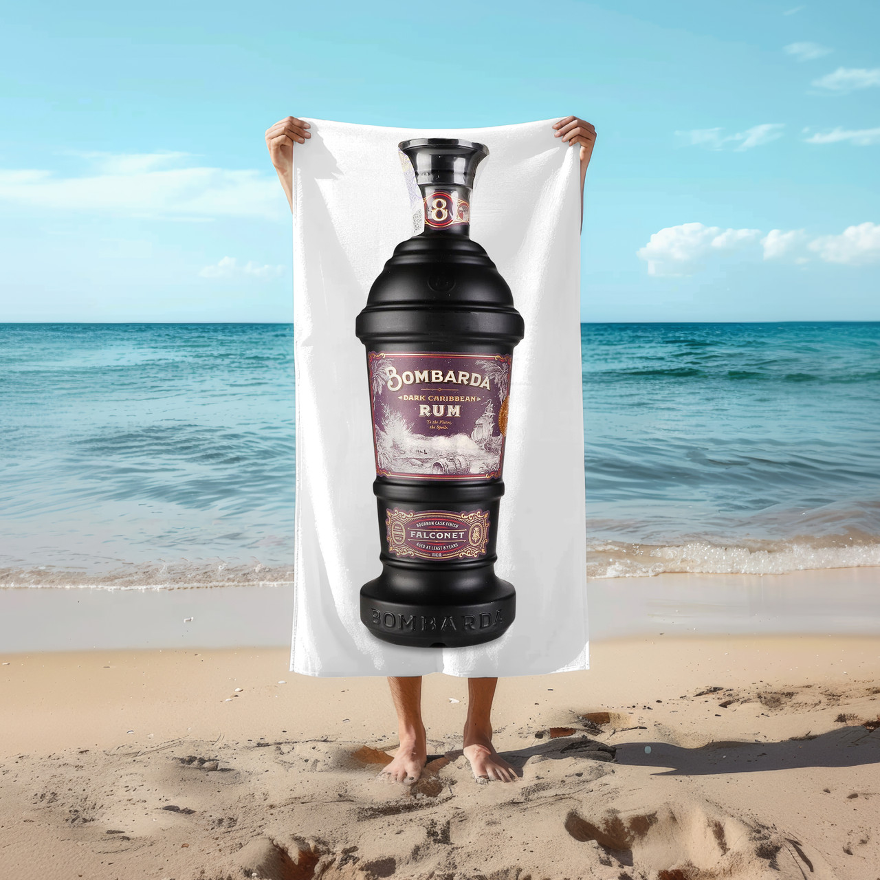 Рушник 78*140 см Ром Bombarda Falconet, 0,7л