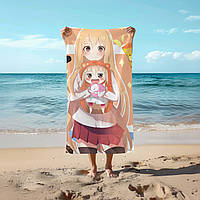 Аніме рушник Дволична сестричка Умару! 78 на 140 см, код 116