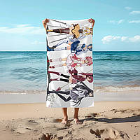 Аніме рушник Дівчинка-чарівниця Мадока 78 на 140 см, код 118