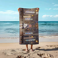 Аніме рушник Барбара Геншин Імпакт (Genshin Impact) 78 на 140 см, код 12