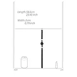 Класичний кульковий кляп Ouch! Ball Gag, фото 5