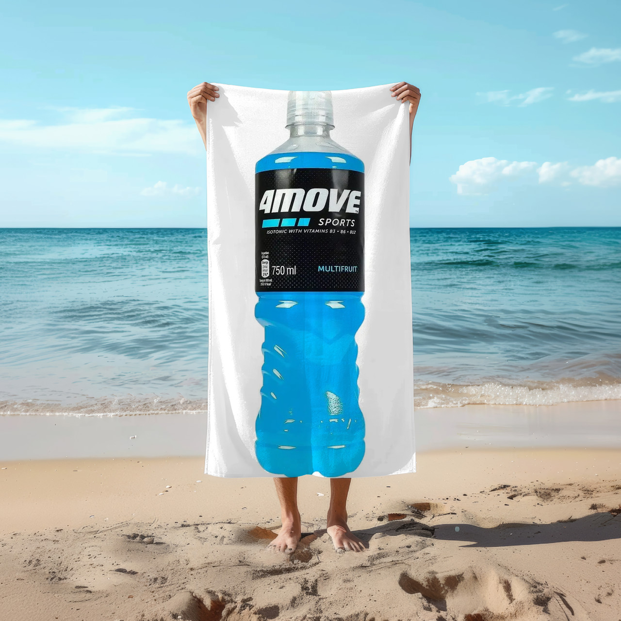 Рушник 78*140 см 4move ізотонічний мультифрукт не0.75 л