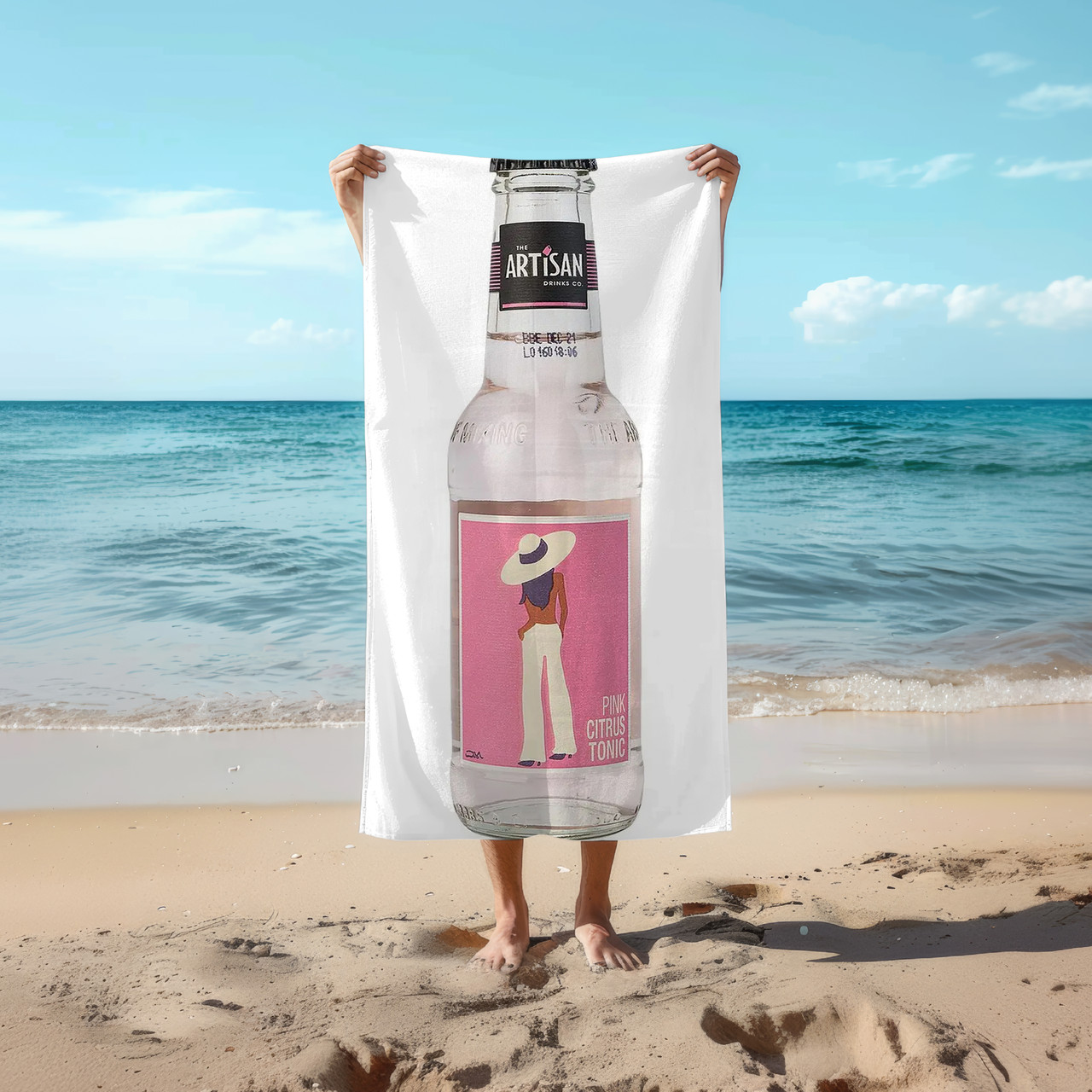 Рушник 78*140 см Artisan Drinks Co. Pink Citrus Tonic 0.2 л