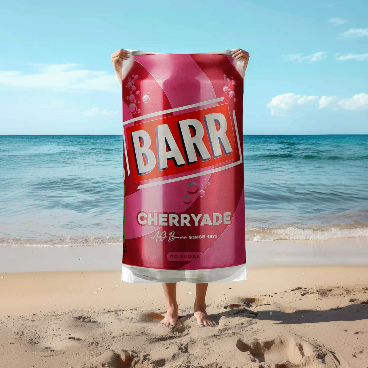 Рушник 78*140 см Barr Cherryade 0.33 л