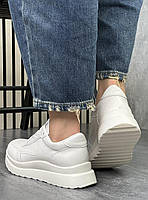 Кросівки жіночі 6 пар у ящику бежевого кольору 36-41, фото 3