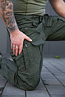 🔥 Тактичні штани "Call Dragon - Raider Gen 5" (Олива) штани, нацгвардії, всу, мілітарі, бойові, карго, фото 9