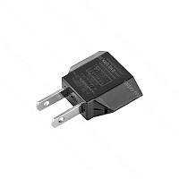 Перехідник мережевий вилка тип A - розетка тип C