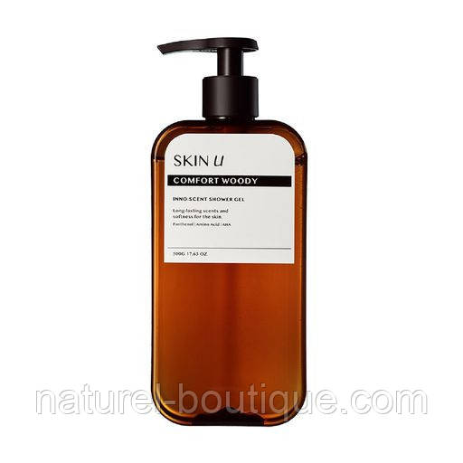 Гель Skin U для душу Comfort Woody 500г, фото 1