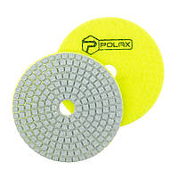 Диск алмазний Polax шліфувальний гнучкий на липучці "Черепашка" 100 мм, P100 (54-199)