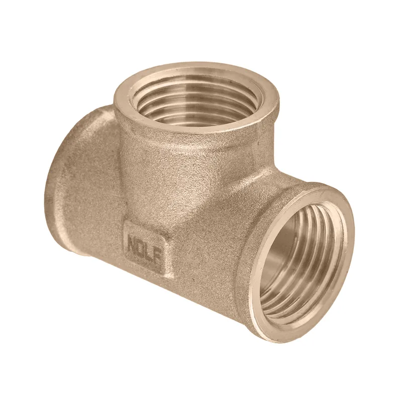 Трійник редукційний Nolf NFC.T100810F-1"Fх3/4"Fх1"F (NF3194), фото 1