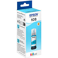 Контейнер з чорнилом Epson 108 EcoTank L8050/L18050 light cy