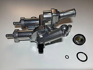 Корпус термостата алюмінієвий Market (OEM) 68003582AL Jeep Compass, Patriot; Dodge Caliber, Journey; Fiat Freemont
