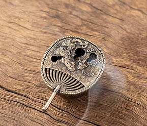 Підставка для пахощів "Облако" Віяло з гарбуза