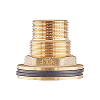 Врізка в бак з контргайкою Nolf NFC.450-06 - 1/2" латунна (NF3239)