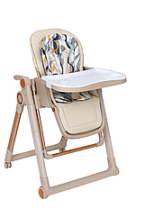 Стілець для годування Adbor Glamour 3 в 1 beige