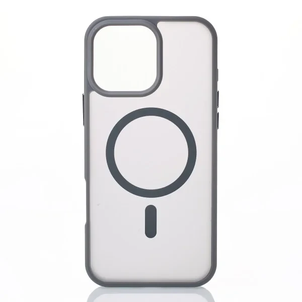 Чохол-накладка Infinity MagSafe MATTE для iPhone 16 Pro Max Gray, фото 1